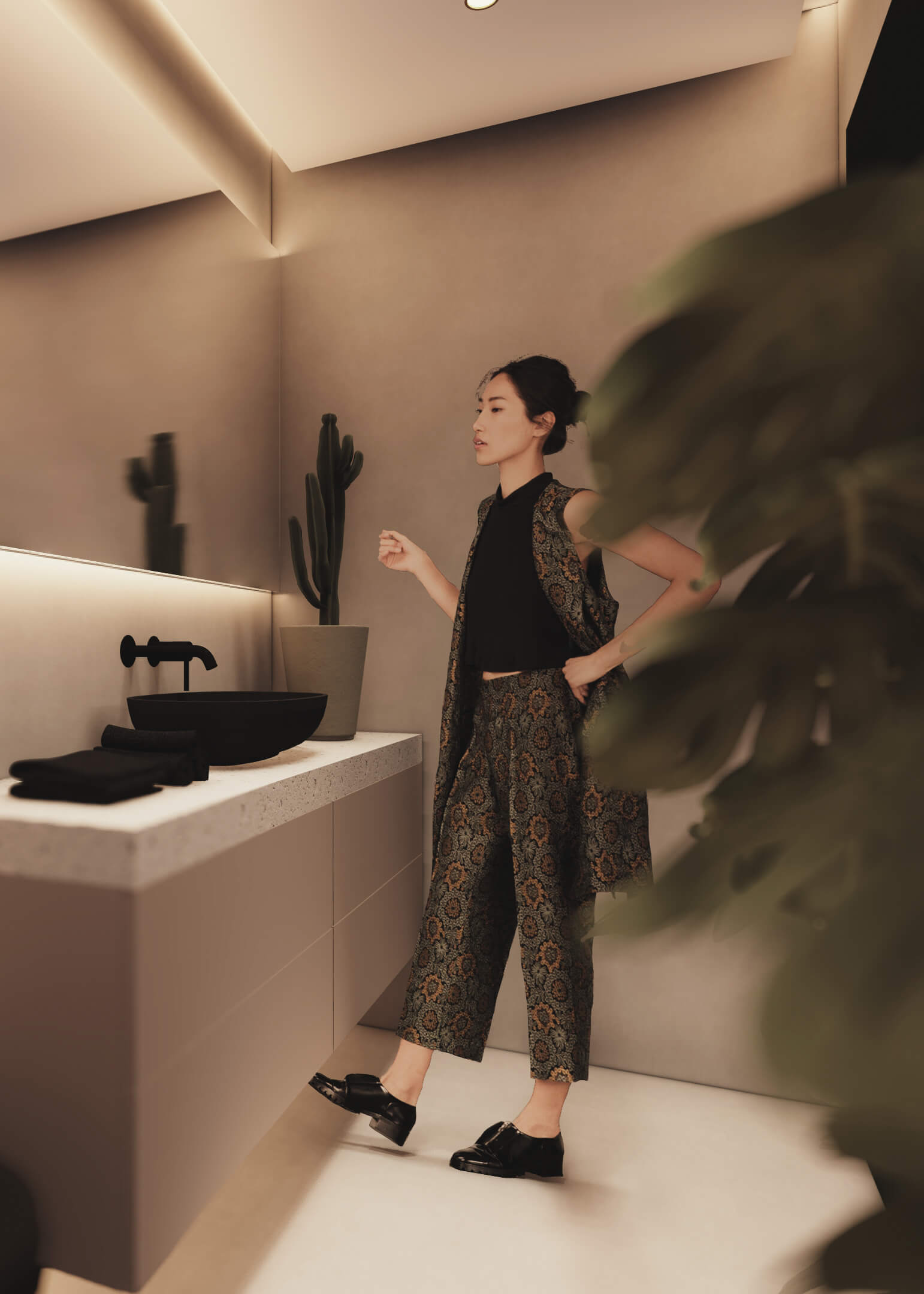 חדר מקלחת פרויקט Miltiadou אתונה