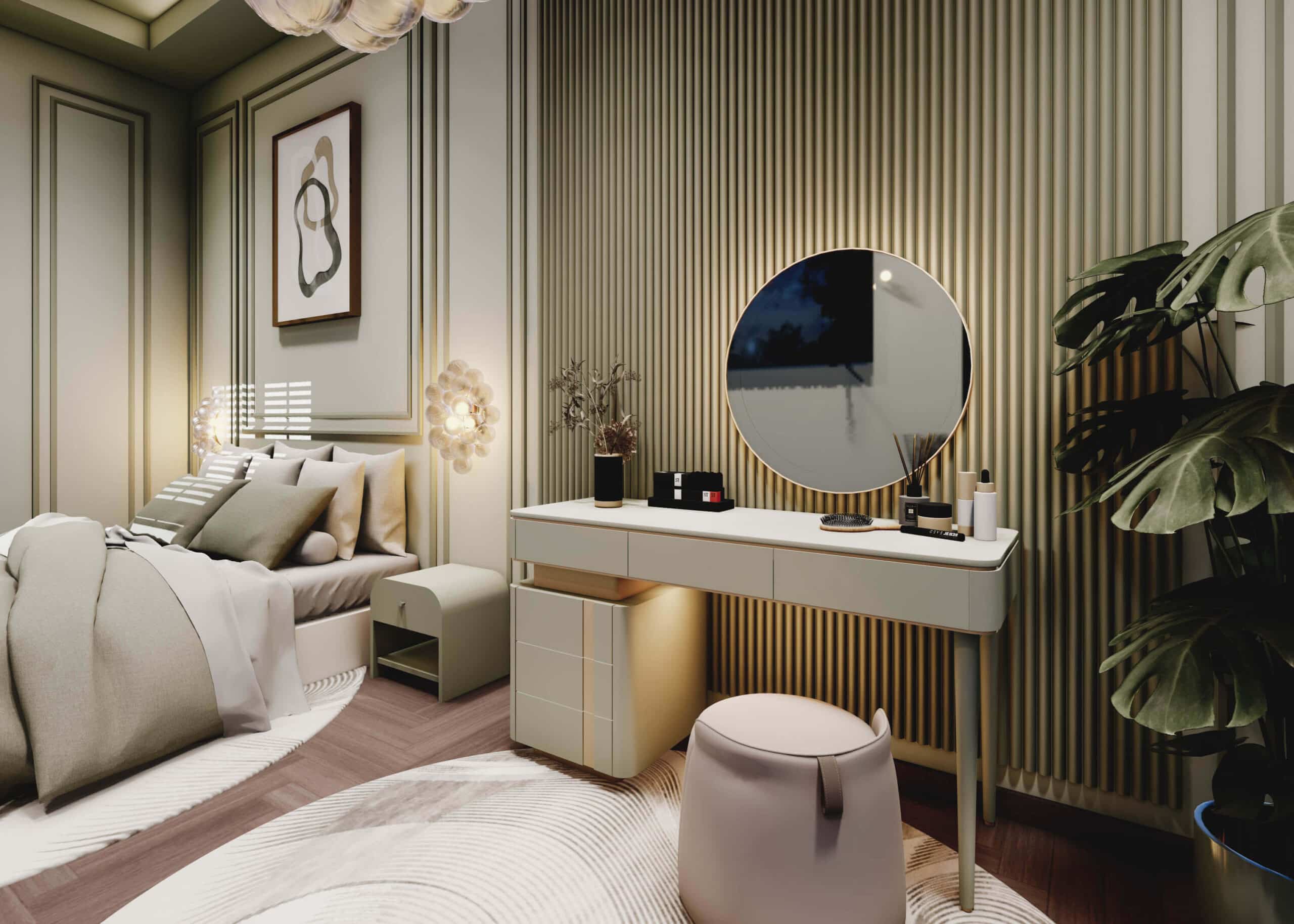 חדר שינה פרויקט Miltiadou אתונה