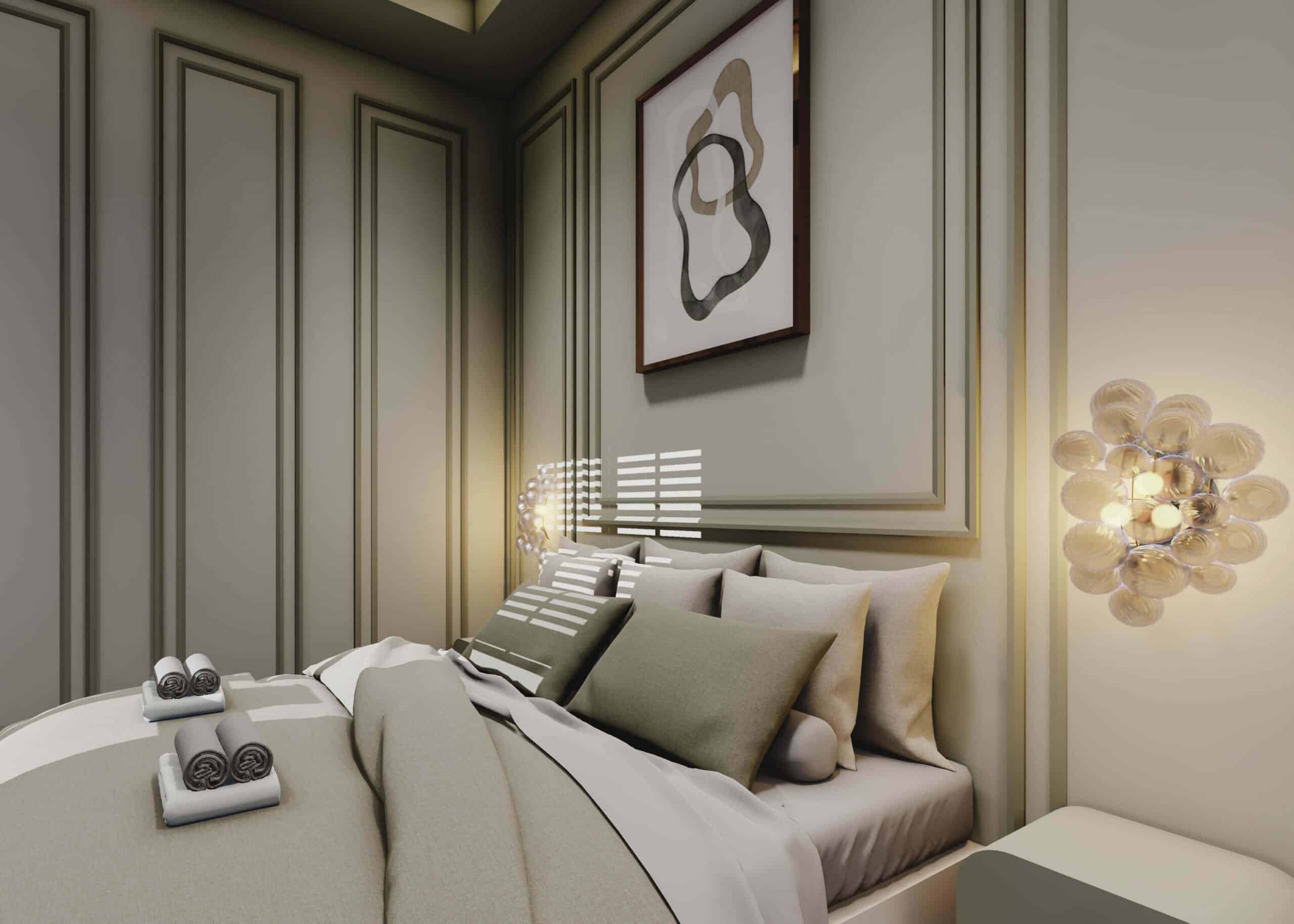 חדר שינה פרויקט Miltiadou אתונה