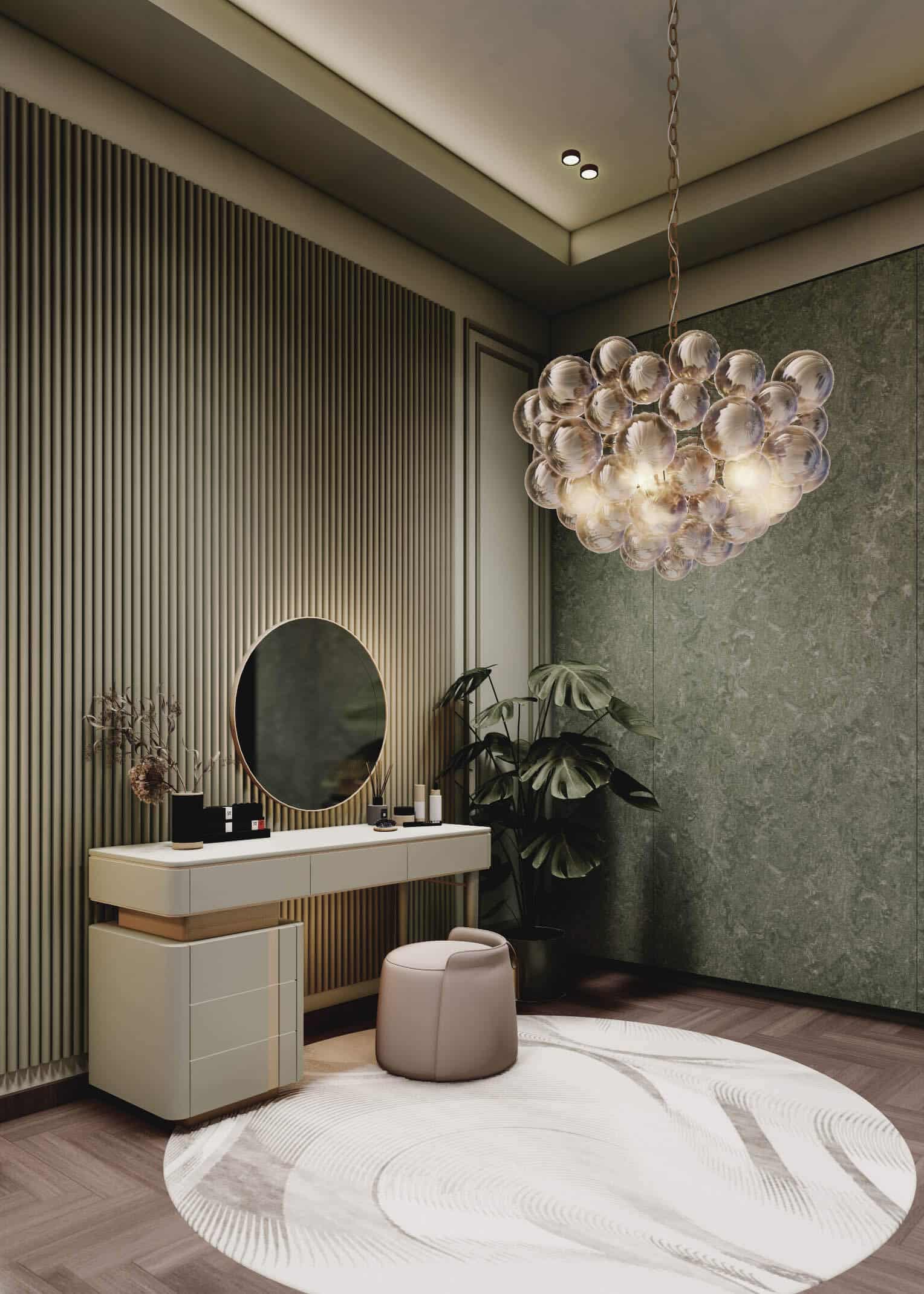 עיצוב חדר שינה פרויקט Miltiadou אתונה