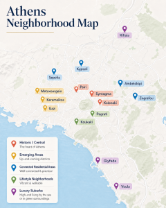 athens investing map