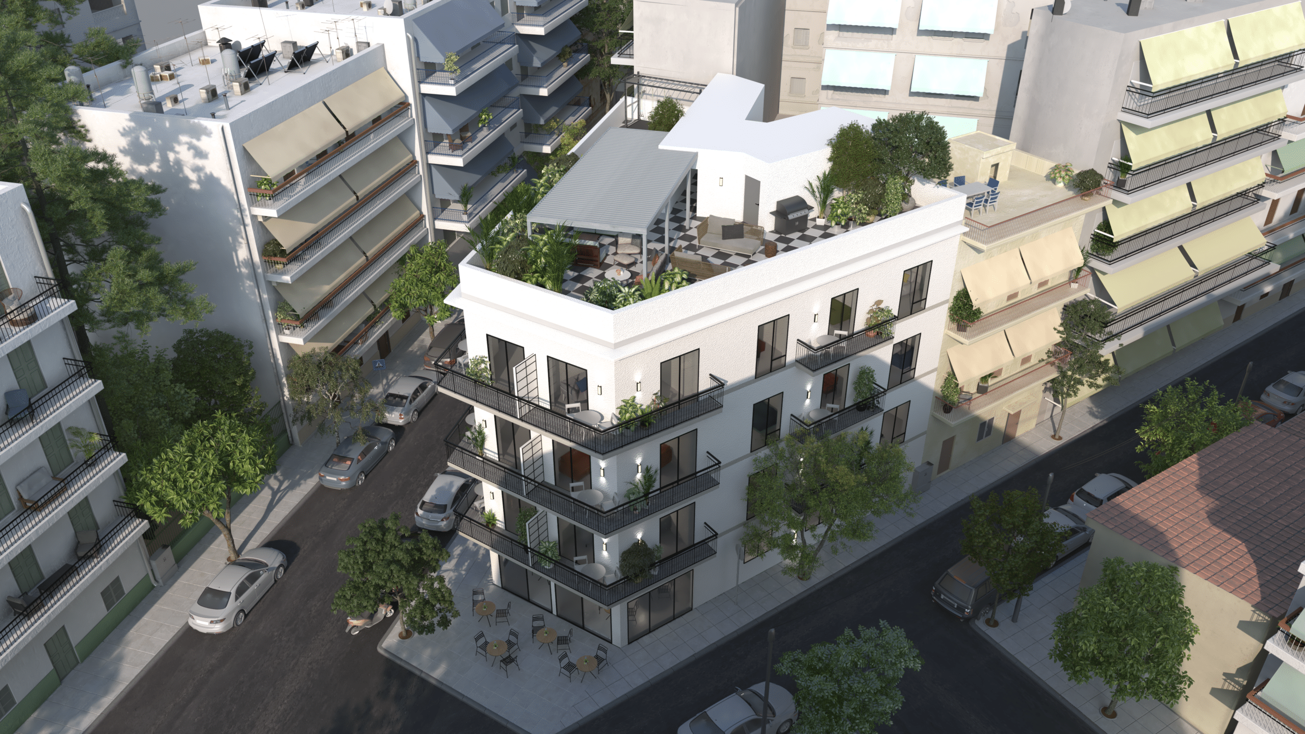 פרויקט Dodonis הדמיית חוץ של המבנה