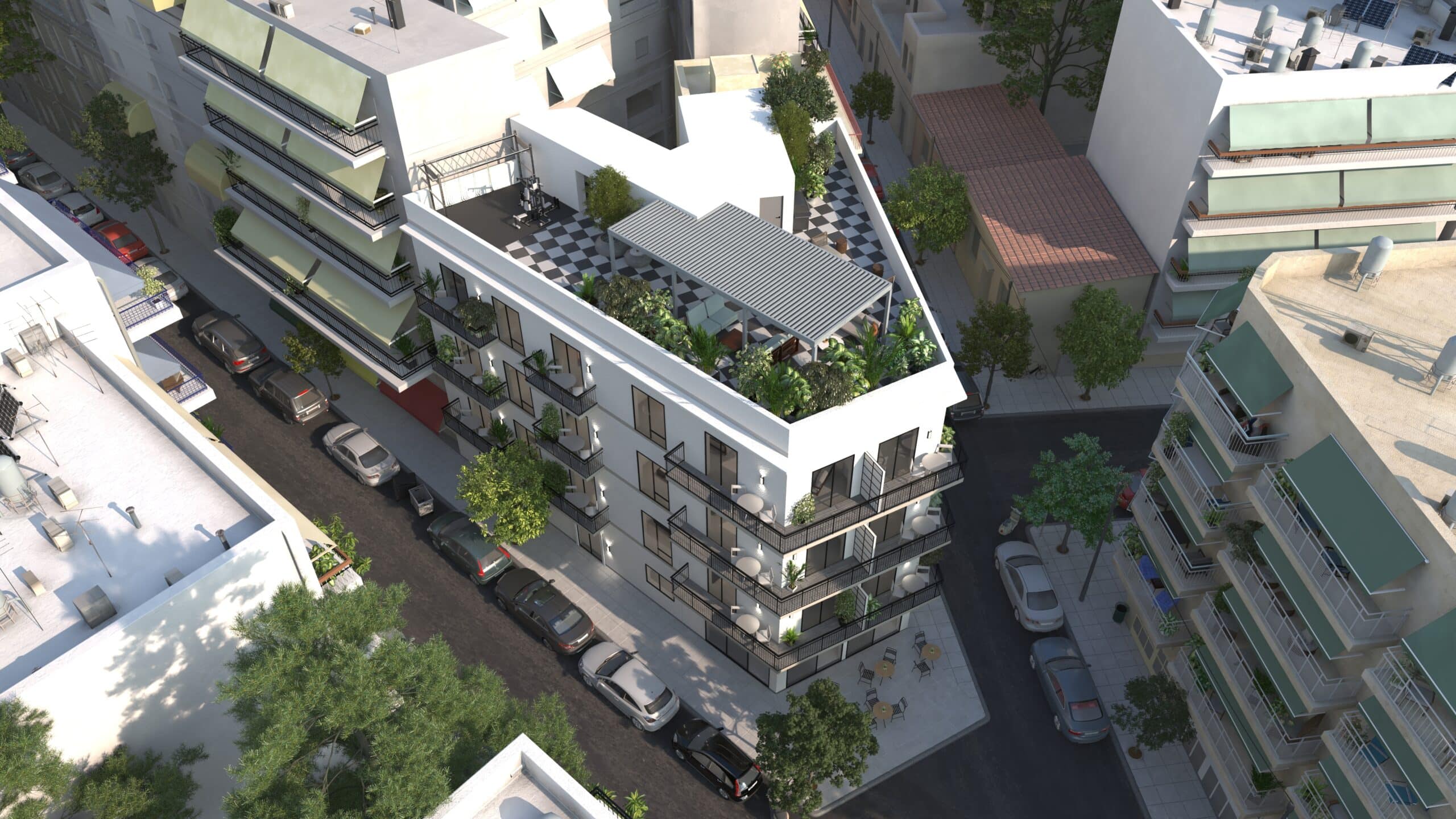 פרויקט Dodonis הדמיית חוץ של המבנה