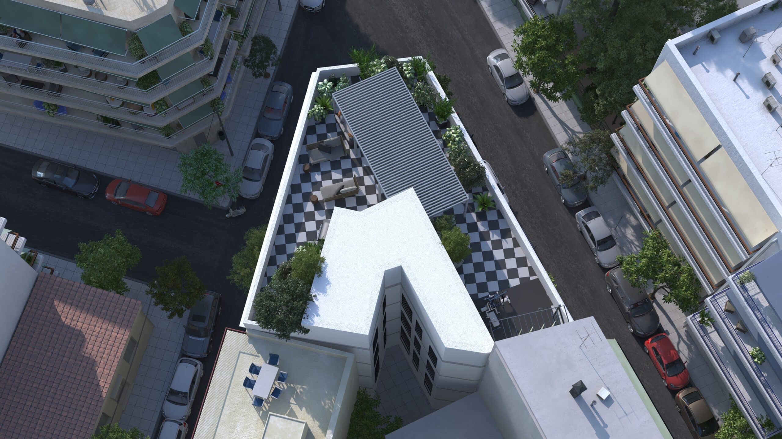 פרויקט Dodonis הדמיית חוץ של המבנה