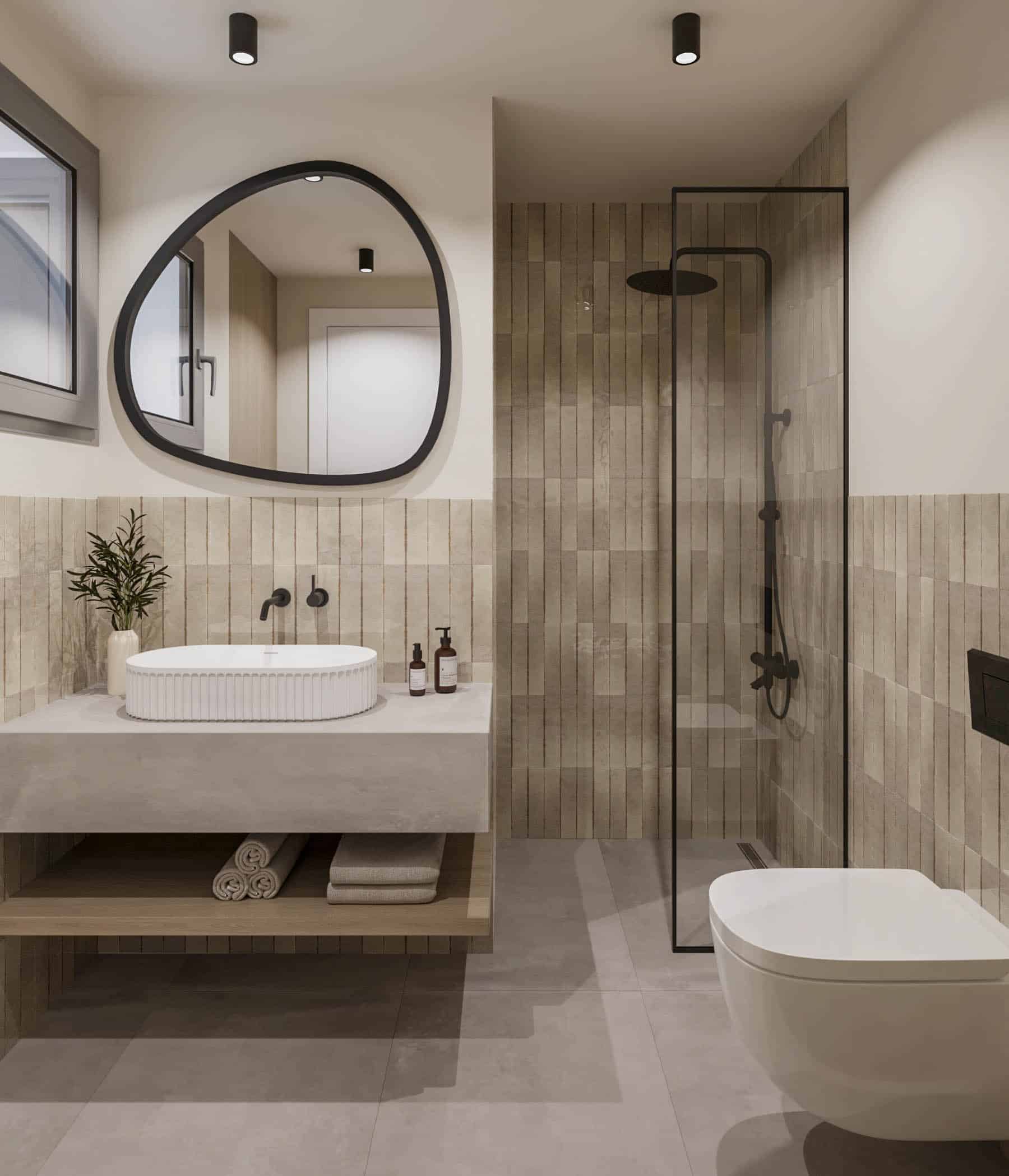 פרויקט Acharnon הדמיית פנים של השירותים