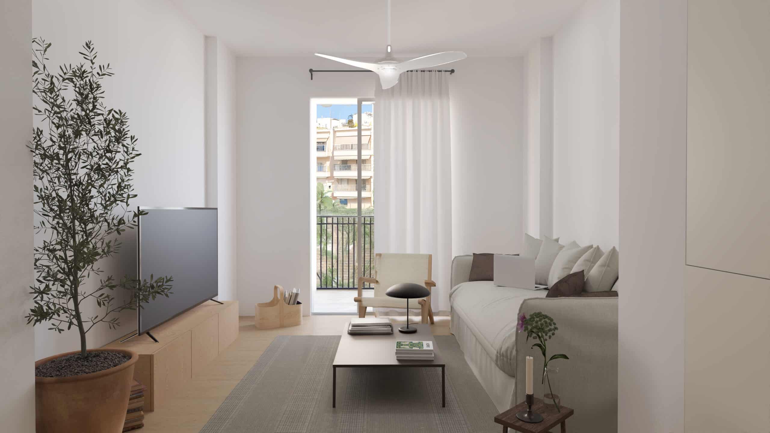 פרויקט אמפליאניס הדמייה של הסלון