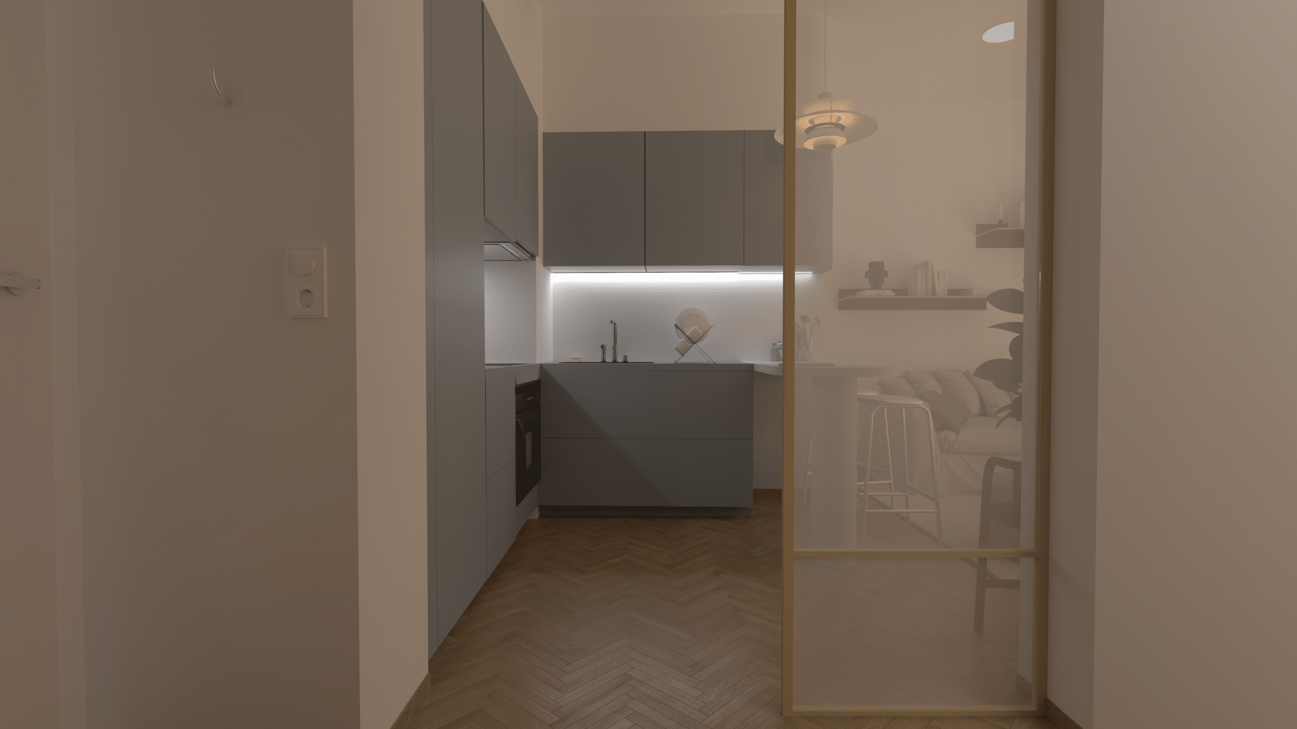 Entrance in sotiris petroulas project athens